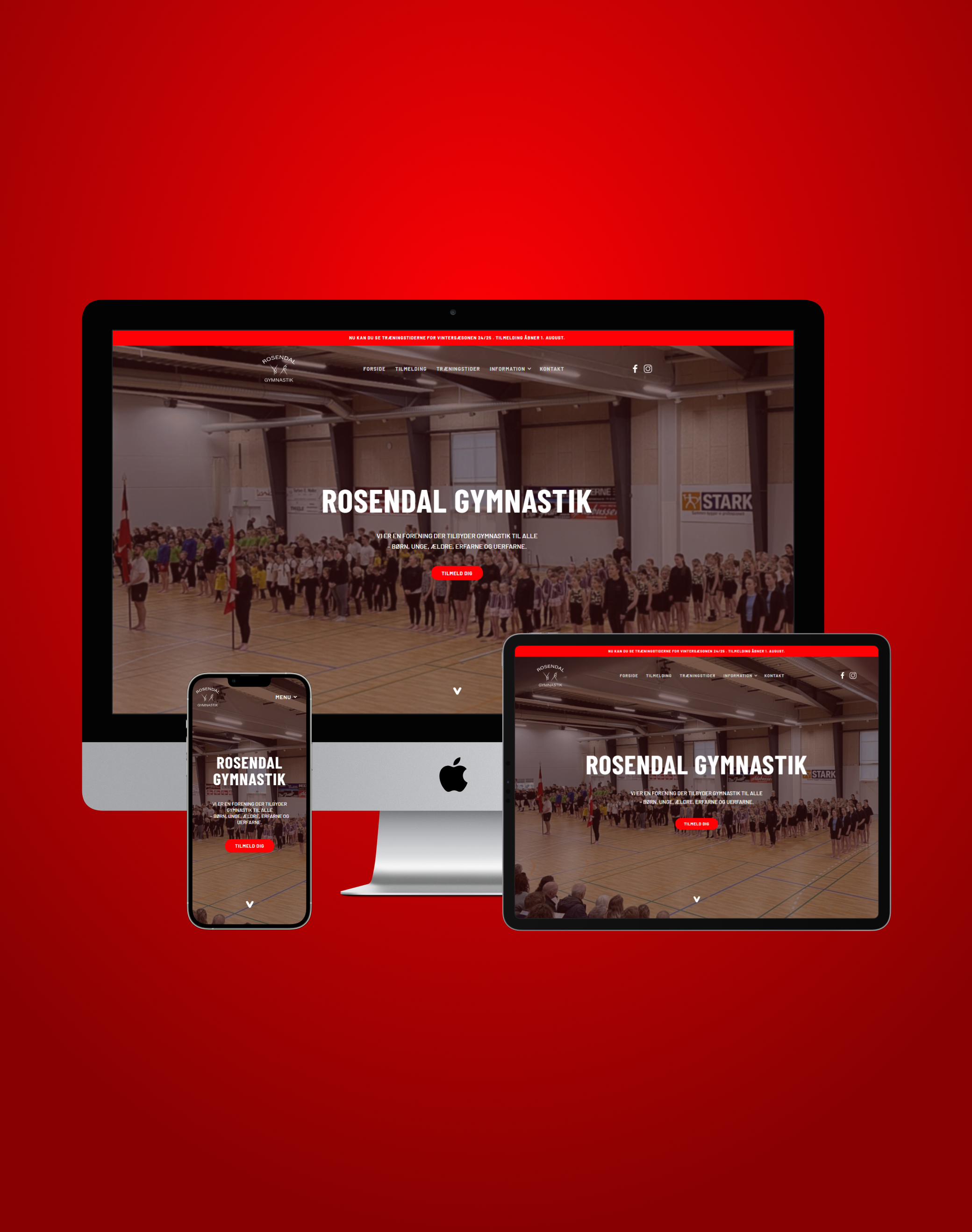 IK Rosendal Gymnastik Hjemmeside